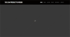 Desktop Screenshot of leanproductplaybook.com